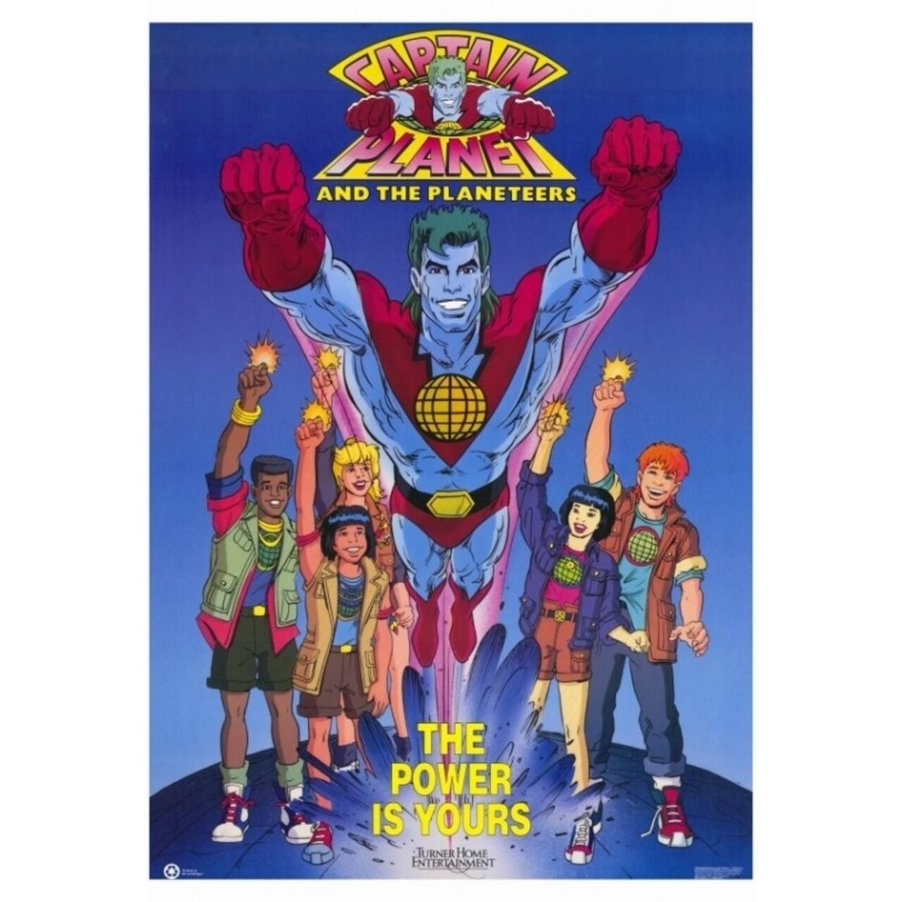 Captain Planet And The Planeteers Movie Poster Print (27 X 40) - Item Movif2314